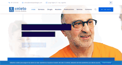 Desktop Screenshot of enietopodologos.com