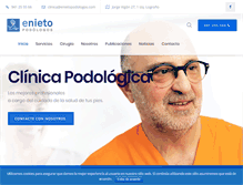 Tablet Screenshot of enietopodologos.com